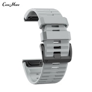22mm Silicone Quick Release Watch Strap Band for Garmin Fenix 6 5