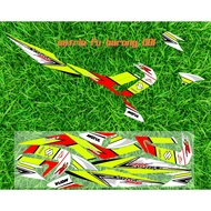 Satria fu barong 001 striping sticker