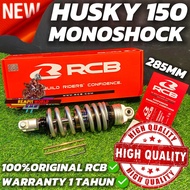 RCB S3 LINE SILVER MONOSHOCK SYM HUSKY 150 285MM 100%ORIGINAL RCB ABSOBER HUSKY 150 SILVER MONO