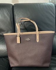 Coach city tote bag