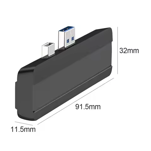5 in 1 USB Docking Station for Surface Pro 5 Pro 4 Hub Dock Station with 4K HDMI-compatible USB 3.0 