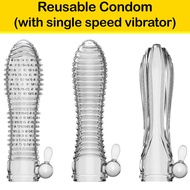 Condom Vibrate Kondom Bergetar Spike Condom Dotted Condom Kondom Berduri Sleeve Sexx Toy Kondom Seks Lelaki 男用避孕套 CD-2