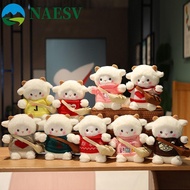 NAESV Little Sheep Plush Toy Home Decor Cute Plushie Dolls Sweater Sheep Wears Clothes Sheep Animal 