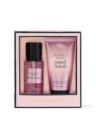 現貨包郵💜Victoria's Secret Velvet Petals Mini Duo香水迷你套裝 Fragrance Mist and Lotion Travel size~ Candlemam