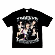 GI-DLE TShirt gidle Minnie Retro T-shirt Kpop Merch cotton short slevee Shirt