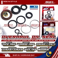 Overhaul Oil Seal Ashuka RS X ADV 160 VARIO 150 Y15 Y16 FZ NVX NMAX V2 Engine Seal Oil Seal Getah Cr
