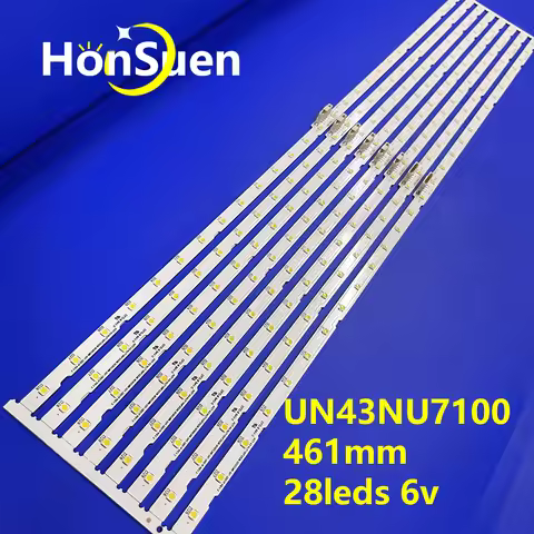 10kit 20pcs LED backlight strip for Samsung 43NU7100 UE43NU7100 UN43NU7100 UE43NU7100U AOT_43_NU7100