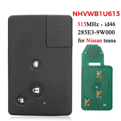 jingyuqin NHVWB1U613 Remote Control Car Key 315Mhz ID46 Chip For Nissan Serena Presage Teana C24 TU3