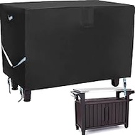 TOHONFOO Outdoor Table Cover for 52-inch Keter Unity XL Portable Outdoor Table with Storage Cabinet,