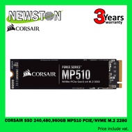 CORSAIR SSD 240,480,960GB MP510 PCIe/NVMe M.2 2280