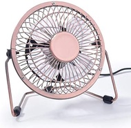 Desktop Usb Fan, Powered Table Fan for Personal Cooling Small Desk Portable Lower Noise Operated with Home Table Fans Noise,Pink
