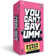 Fast-Paced Family Word Game You Cant Say UMM Party Game Interactive Tabletop Game for 4-10 Players S