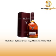 The Dalmore 12 Years Highland Single Malt Scotch Whisky 700ML