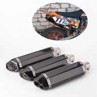 Motorcycle Modified Lengthened Small Hexagon Off-Road Exhaust Pipe CRF250 YZ450F KLX150 DR650S