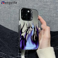 Blue Flame Pattern Phone Case For OPPO A12E A11 A11X A8 A7 A7X A7N A3S A3X A5 AX5 A3 A1 Pro A1K Reno