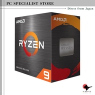 AMD Ryzen 9 5950X 16-Core Processor without Cooler - 3.4GHz, 32 Threads, 72MB Cache, 105W【Authorized