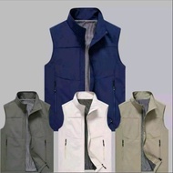Jacket vest vest Hiking vest Journalist vest Multi-Function vest Waterproof Unisex Outdoor Sports