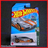 Hotwheels Mclaren F1 GTR Cars Silver 2022 Collections Racing Diecast Kereta Mclaren gtr Model Toys f
