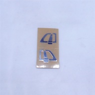 Mirrored Car Door Handle Sticker for TAMIYA 1/14 SCANIA 620 470 RC Tractor Truck
