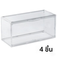 กล่องเก็บของ Acrylic Display Box กล่องบลูมี่สำหรับผู้ใหญ่ กระดานเก็บของ Plushies ชั้นวางของเล่น กล่อ