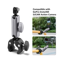 Bike Bracket for GoPro 11 10 9 Motorcycle Accessories Handlebar Holder Bicycle Mirror Mount for insta360 DJI OSMO Action Camera