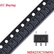 50Pcs/10pcs ME6233C33M5G ME6233 L6WL SOT-23-5 3.3V Low Power High Precision High PSRR LDO Linear Reg