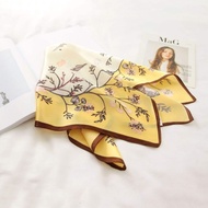 ROSYGRACE 100% Mulberry Silk Square Scarves (53*53cm)