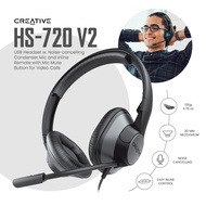 # CREATIVE HS-720 V2 Wired USB Over-ear Headphones #