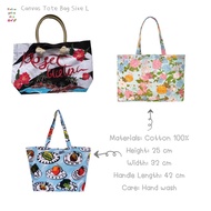 Kloset Etcetera Canvas Tote Size M/Bag L