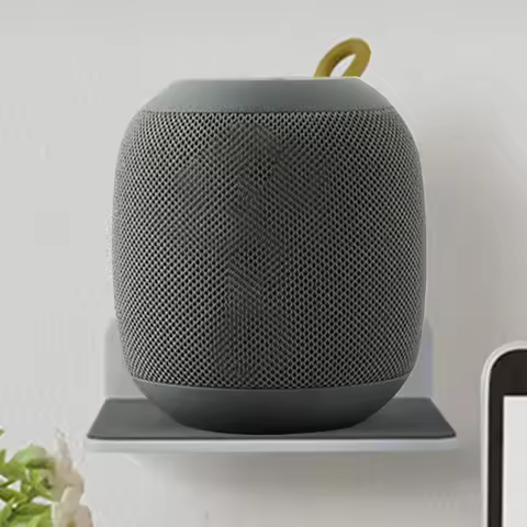 Acrylic Speaker Mount Multifunctional Portable Speaker Wall Shelf Stand for Webcam Cell Phones Route