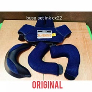 Terbaru Ori Busa Set Ink Cx22 Original Spon Helm Ink Cx 22 Cucuk