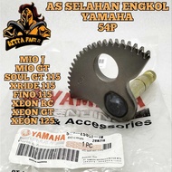 Axle Teeth SELAH Ax SELAHAN Crank ORIGINAL YAMAHA 54P ORIGINAL Quality ORIGINAL YAMAHA YGP Precision Brass NO.1 Quality Material And Guaranteed Durable MIO J MIO GT SOUL GT 115 XRIDE 115 X RIDE FINO FI 115 XEON RC XEON Gt XEON 125