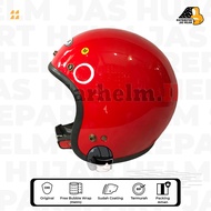 Helm Bogo Zeus 385 Red Solid