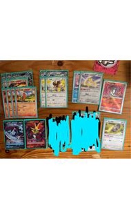 Pokemon card ptcg 噴火龍 牌組 寶可夢料