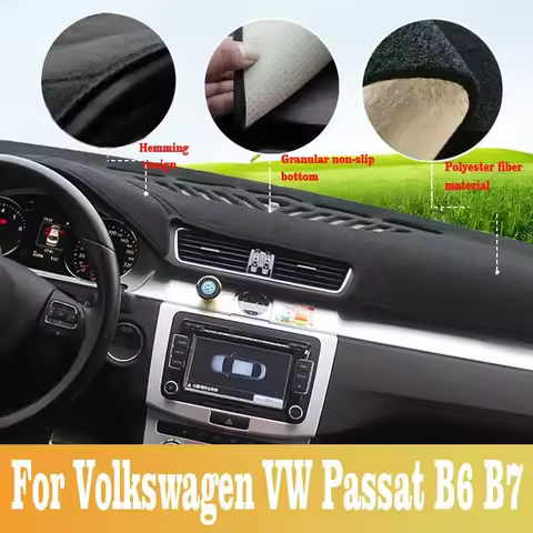 For Volkswagen VW Passat CC B6 B7 2006~2017 Car Dashboard Cover Sun Shade Anti-Glare Sun-proof Anti-