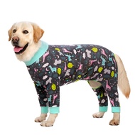 Medium Large Dogs Pajamas For Pet Dogs Clothes Jumpsuit For Dog  costume Coat For Dogs Cartoon print