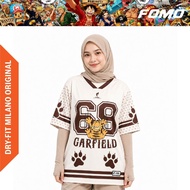 JERSEY NUMBER NUMBER 68 VINTAGE RUGBY SOCCER OVERSIZE GARFIELD STREETWEAR RETRO UNISEX DRYFIT