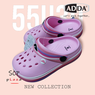 SCPPLaza รองเท้าหัวโตเด็ก ADDA 55U30 สีสวยสดใส พื้นนุ่ม ใส่สบาย ปกป้องเท้า มีไซส์เด็กเล็ก-เด็กโต