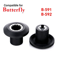 Replacement For Butterfly B-591 B-592 Stainless Steel Blender Blade /mushroom head / Blade lock / Op
