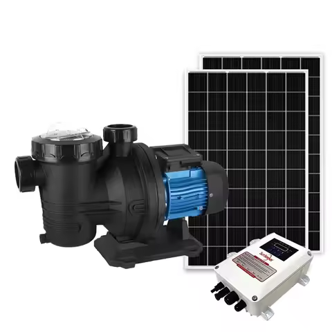 Wholesale China 550w 900w 1200w Solar Pool Pump with Solar Panels Brushless Submersible Swimming Poo