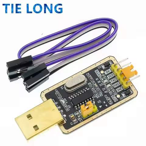 CH340G RS232 Update USB To TTL Converter Module UART Serial Port UFS-HWK STC Dowanloader Programmer 
