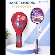 Morris racket badminton racket free cover 21 lbs string