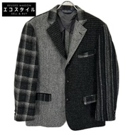 Brooks Brothers 黑色 x 灰色粗花呢圖案夾克，42 碼 [二手]