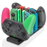 For Switch Dock Charging Dock controller Stand Nintendo Switch Joy-Con and Switch Pro Charging Station Controller Fast Charging Dock USB Type-C Cable Gamepad Organized Holder Stand