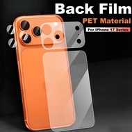 1/3pieces PET Soft Film For iPhone 17 pro/17pro max Back Film Full Coverage Protective Film For iPho
