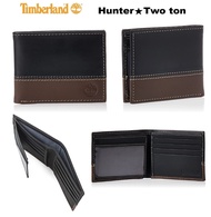 Timberland Mens Genuine Leather Wallet Passcase Trifold Wallet