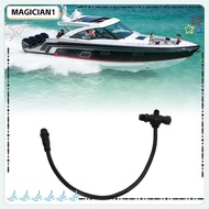 MAGICIAN 5 Pin T Connector, M12 Interface 5 Pin Design Backbone Drop Cable,  Cable IP67 Waterproof T