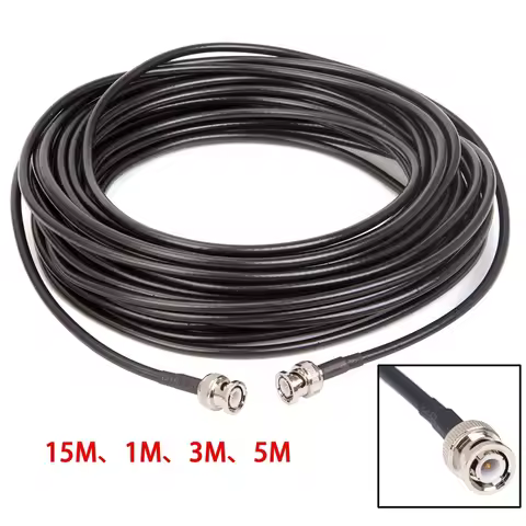 Promotion! BNC Extension Cable RG-58 BNC Male To BNC Male Coaxial Cable Rg58a/U 50Ohm RF Adapter Ext