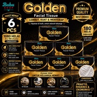 (Pack of 6) GOLDEN Tissue 180 Sheets (Pack of 6)