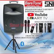 Speaker Portable Meeting BARETONE MAX15HB MAX15HB MAX 15 HB ( 15 inch